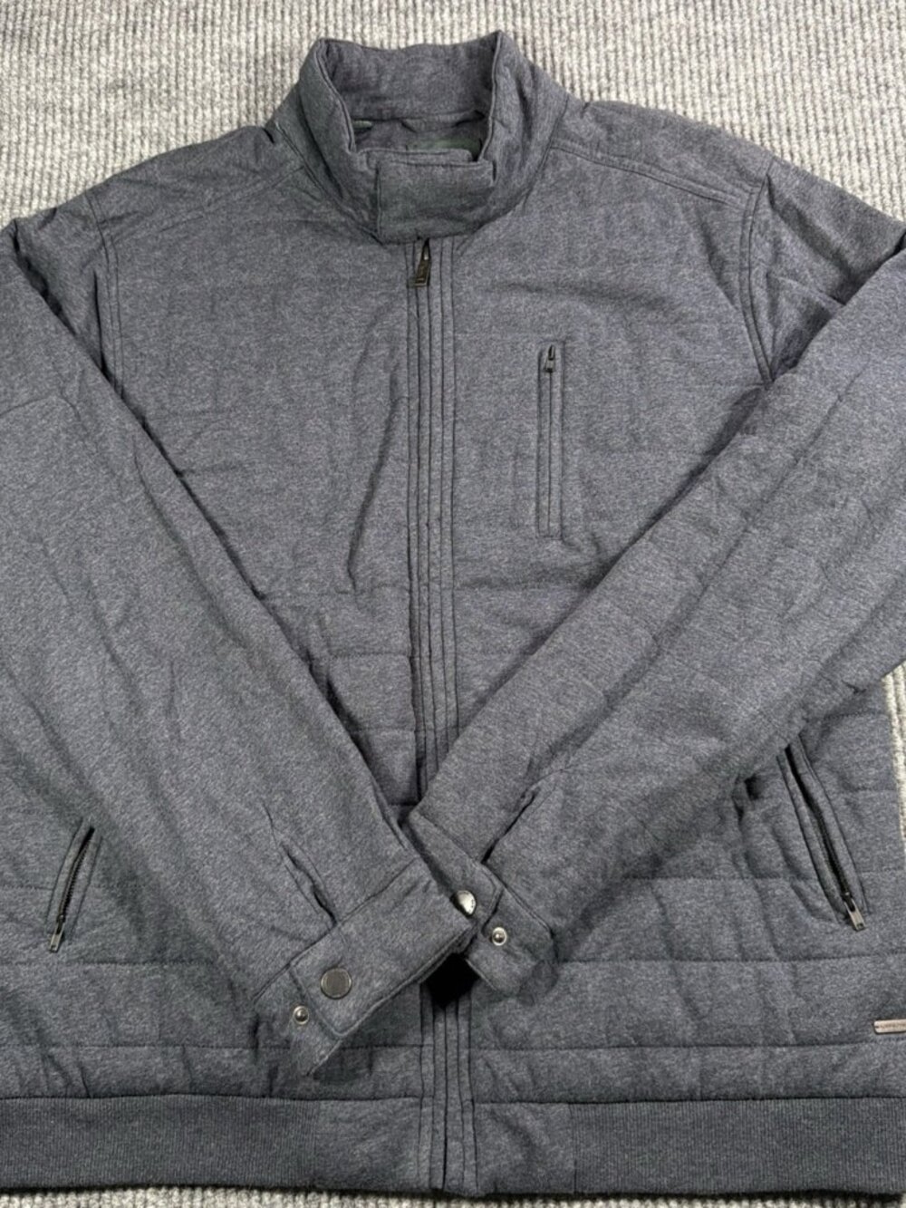 Rodd & Gunn Evans Creek Quilted Full Zip Jacket Men's XL Navy New